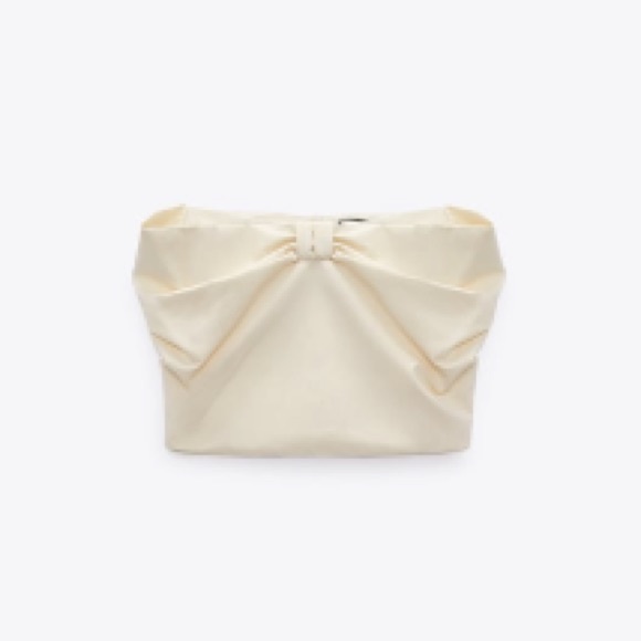 NWT Zara 2 Piece Multiposition Balloon Bodysuit and Voluminous Mini Skirt - Picture 7 of 16